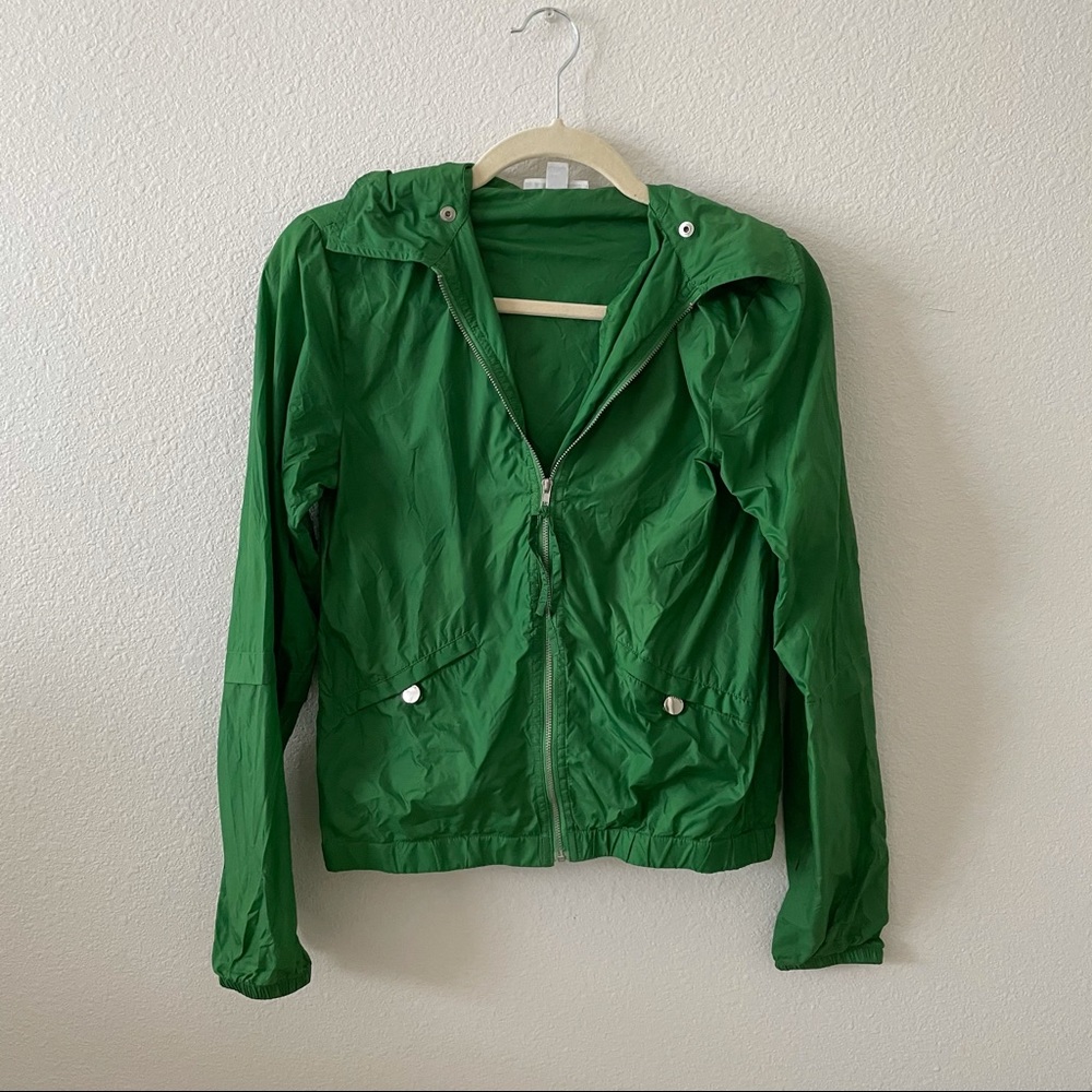 Target thakoon xs green windbreaker jacket